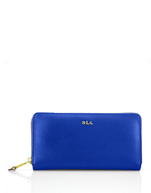 Lauren Ralph Lauren Zip Around Wallet - Blue