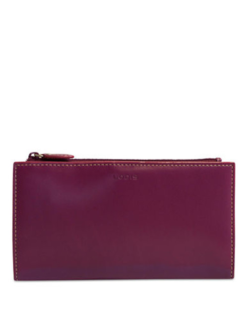 Lodis Audrey Tess BiFold Wallet - Raisin