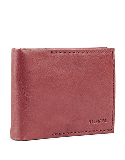 Tommy Hilfiger Front Pocket Wallet - OxBlood