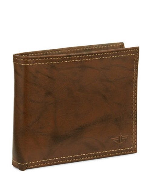Dockers Leather Pocketmate Wallet - Brown
