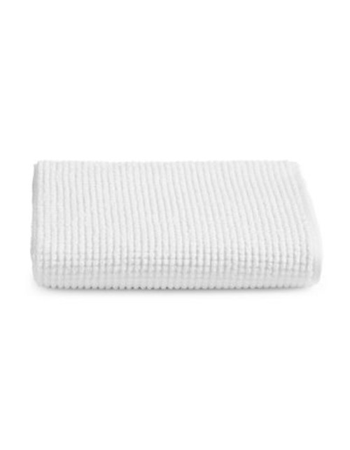 Hotel Collection Pique Bath Towel - White - Bath Towel