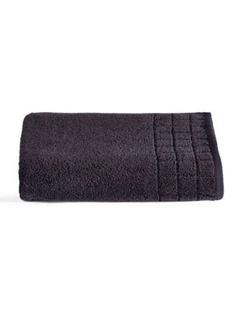 Calvin Klein Sculpted Grid Bath Towel - Midnight - Bath Towel