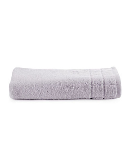 Calvin Klein Sculpted Grid Hand Towel - Pale Lilac - Hand Towel