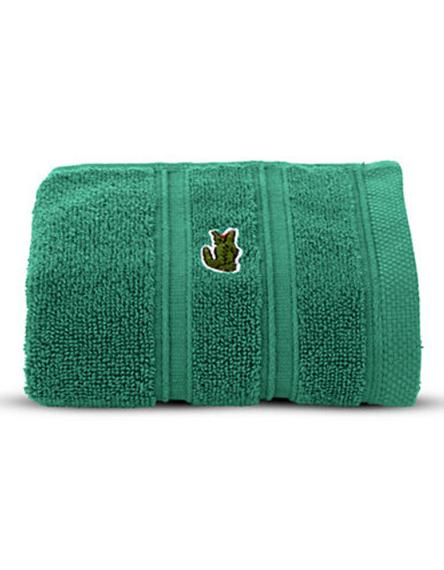Lacoste Croc Washcloth - SPEARMINT - Wash Cloth
