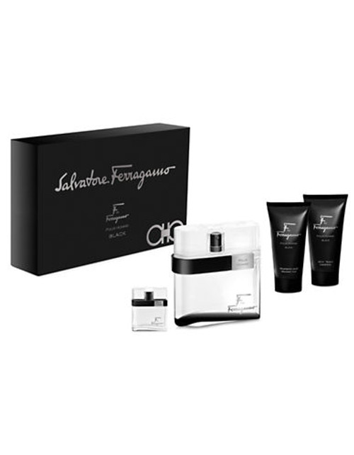 Ferragamo F By Ferragamo Black Eau de Toilette 100 mL Gift Set - No Colour