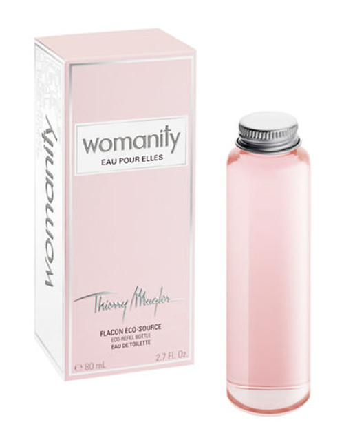 Thierry Mugler Womanity Eau pour Elles, EDT 80mL Eco-refill Bottle - No Colour - 80 ml