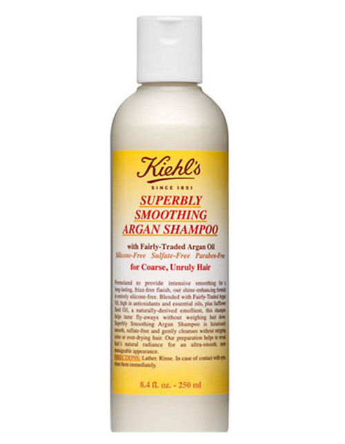 Kiehl'S Since 1851 Superbly Smoothing Argan Shampoo - No Colour - 250 ml