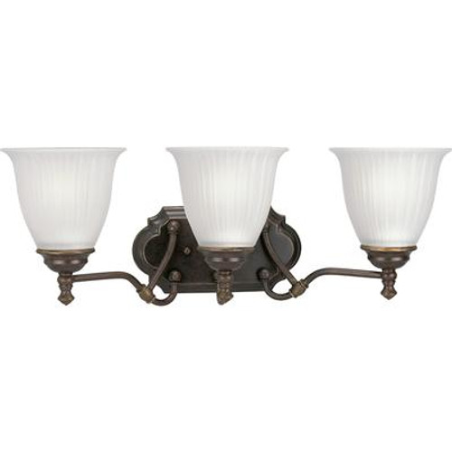 Renovations Collection Forged Bronze 3-light Wall Bracket