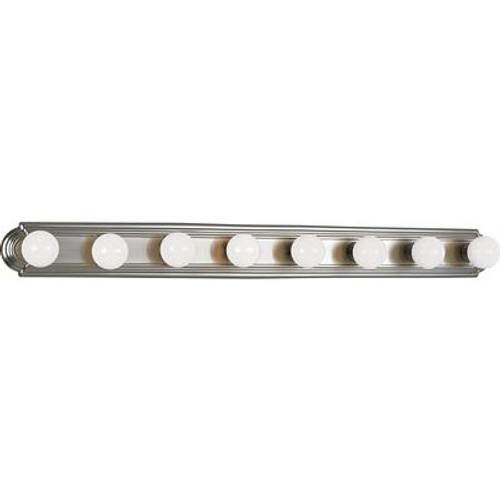 Brushed Nickel 8-light Wall Bracket