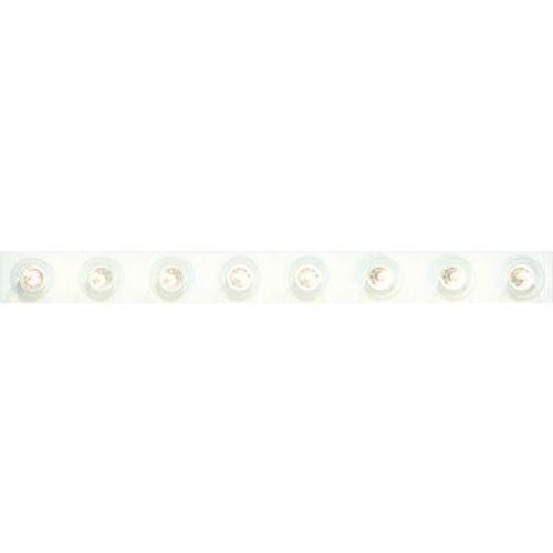 Broadway Collection White 8-light Wall Bracket