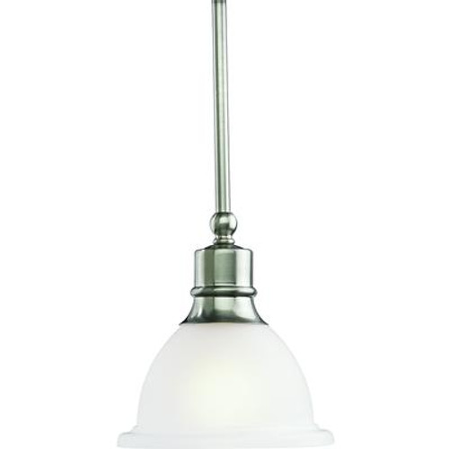 Madison Collection Brushed Nickel 1-light Mini-Pendant