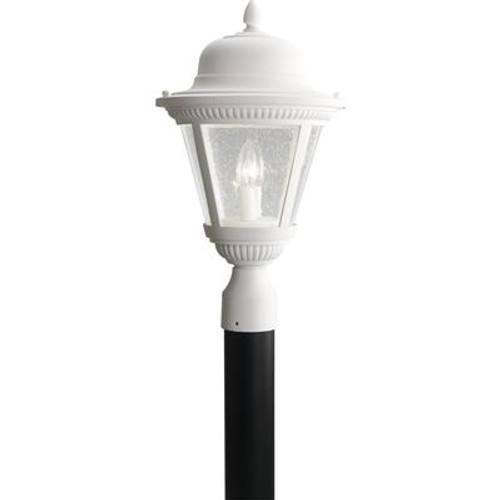 Westport Collection White 2-light Post Lantern