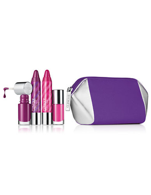 Clinique Party Lips and Nails Set - No Colour