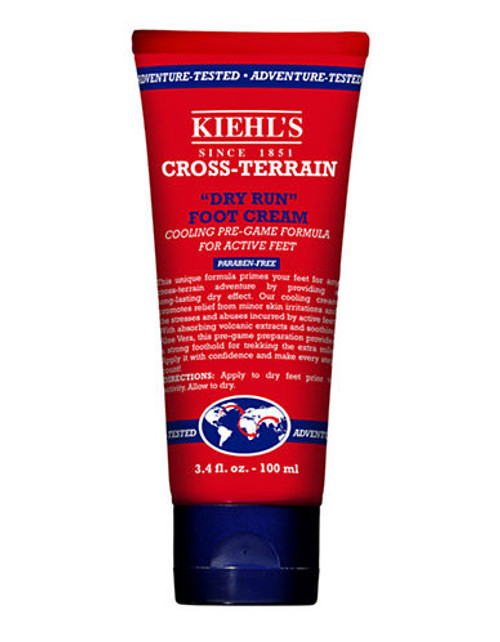 Kiehl'S Since 1851 Cross-Terrain Dry Run Foot Cream - No Colour - 100 ml