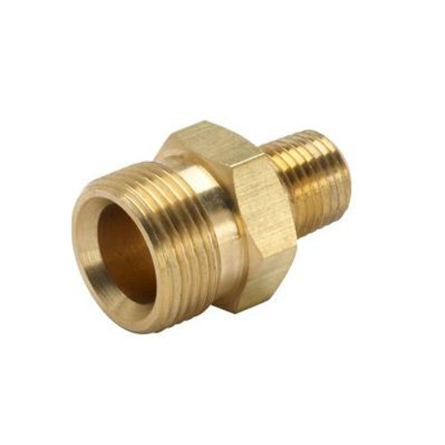 Male National Pipe Thread x Male M22 4000 PSI - 3/8 Inches