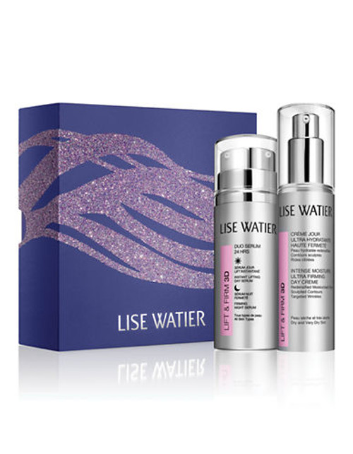 Lise Watier Lift and Firm 3D Day Creme and Serum Duo Aurora Set Dry Skin - No Colour