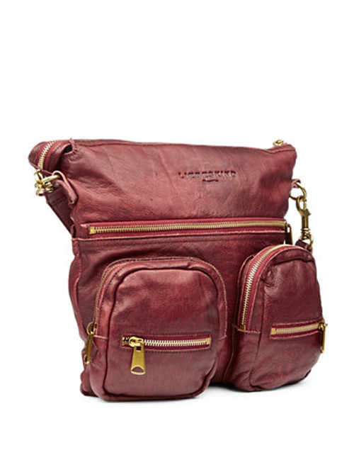 Liebeskind Anny Leather Crossbody Bag - Firebrick Red