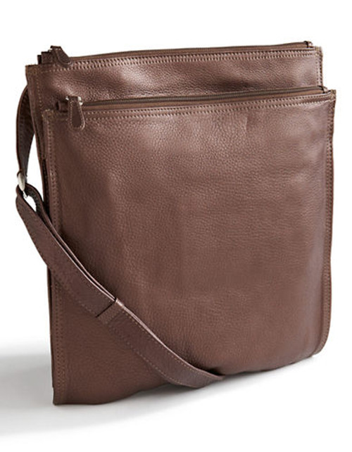 Derek Alexander Super Slim Twin Zip Bag - Copper