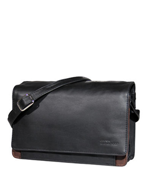 Derek Alexander East West Small Ladies Organizer - Black/Brandy