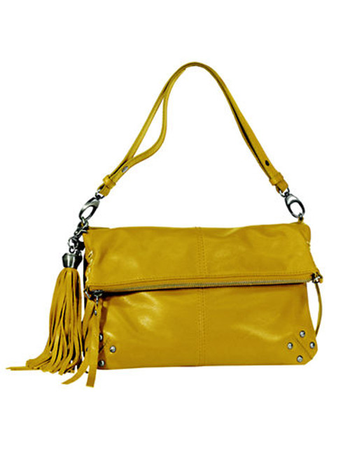 Lucky Brand Del Rey Foldover Crossbody - Yellow