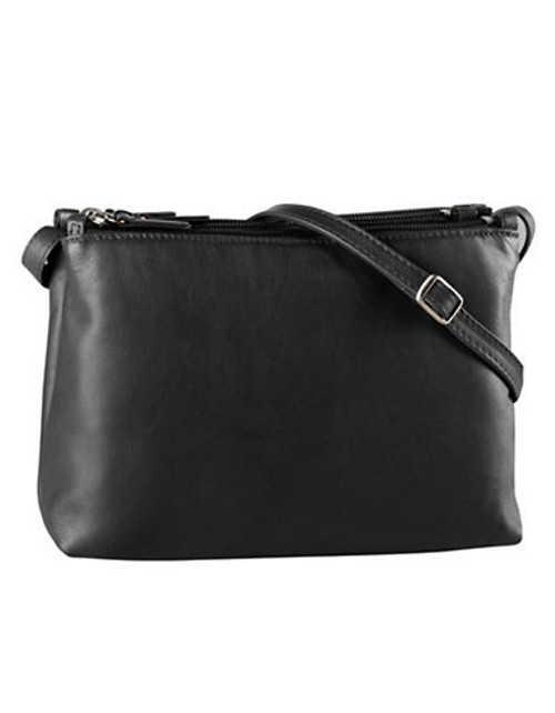 Derek Alexander East West 3 Top Zip - Black