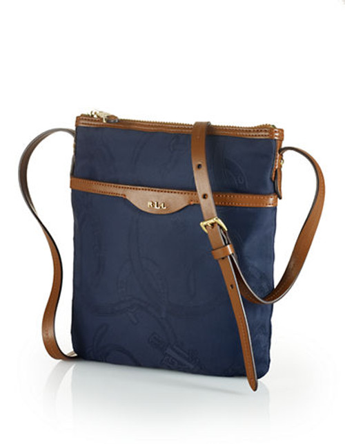 Lauren Ralph Lauren Cavalry Cross-Body Bag - Blue