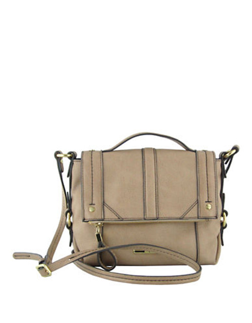 Nine West Saddle Up Medium Crossbody - Beige