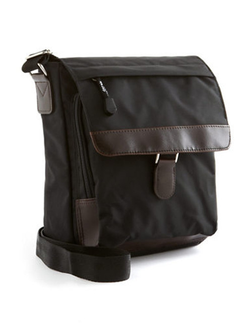 Derek Alexander NS Half Flap Front Organizer - Black