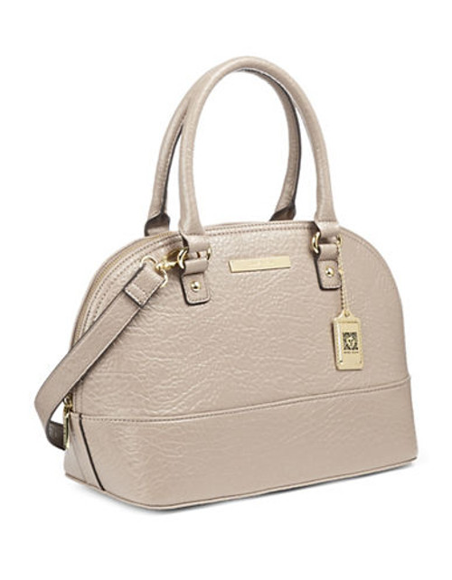 Anne Klein Structured Dome Satchel - Earth