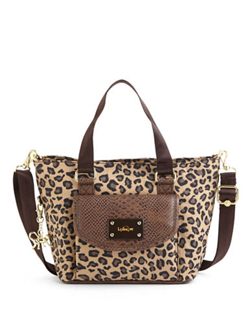 Kipling Albie S Tote - Fall Leopard