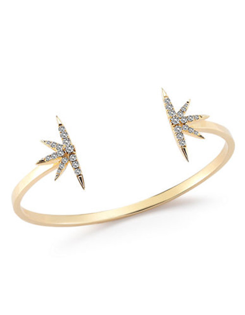 Elizabeth And James Celestial Bangle - Gold