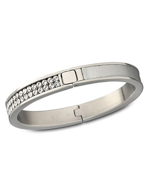 Swarovski Intervalle Bangle Thin - Silver