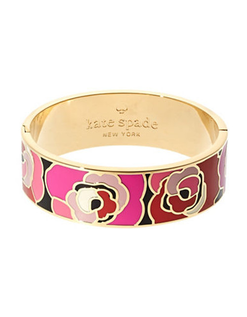 Kate Spade New York Budding Genius Hinged Bangle - Pink Multi