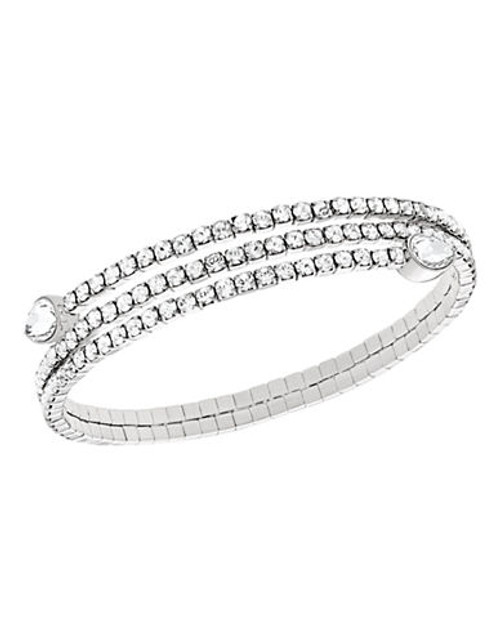 Swarovski Twisty Bangle Drop - Rhodium