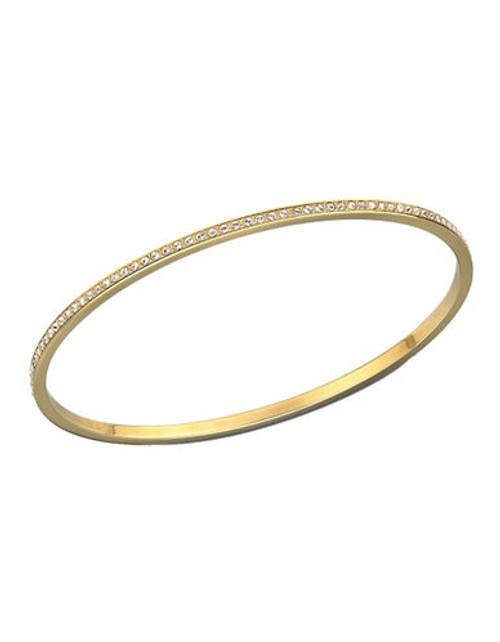 Swarovski Ready Bangle, Gold-Plated, M - Gold