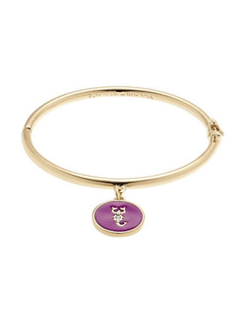 Kate Spade New York Scorpio Charm Bangle - Purple