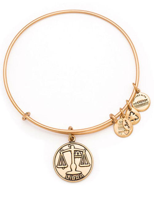 Alex And Ani Libra Ii Charm Bangle - Gold