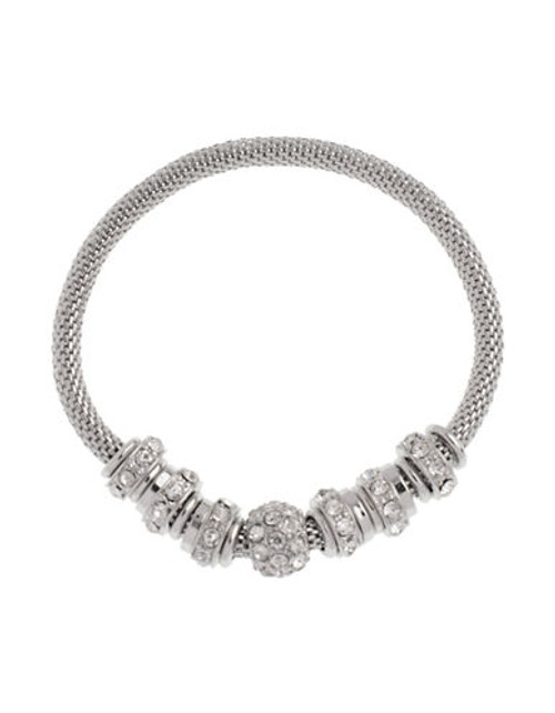 Anne Klein Stretch Bracelet - Silver