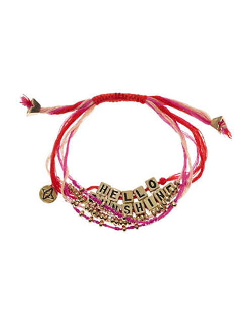 Bcbgeneration Hello Sunshine Threaded Bracelet - Gold