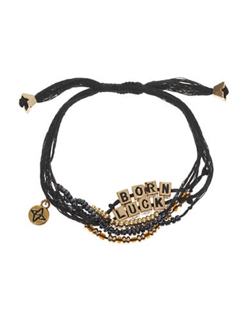 Bcbgeneration Born Lucky Threaded Bracelet - Gold