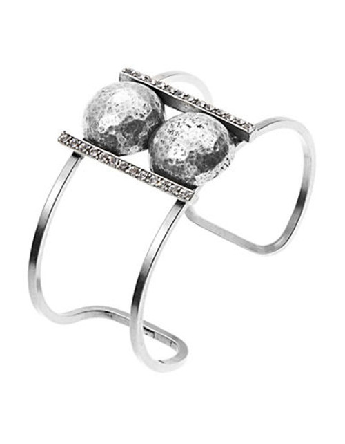 Gerard Yosca Powerball Open Frame Cuff - Silver