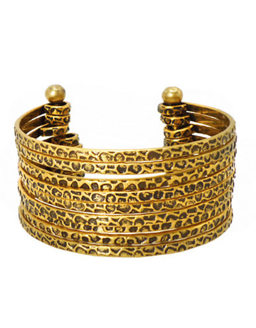 Bcbgeneration Gold Stacked Cuff - Gold