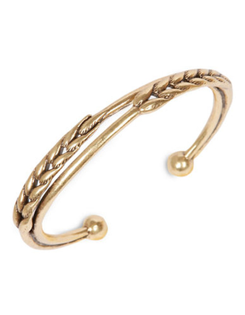 Lucky Brand Gold Tone Cuff Bracelet - Gold