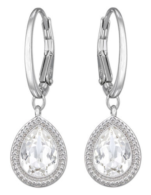 Swarovski Aneesa Pierced Earrings - Silver