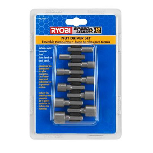 Ryobi 10 Piece Nutdriver