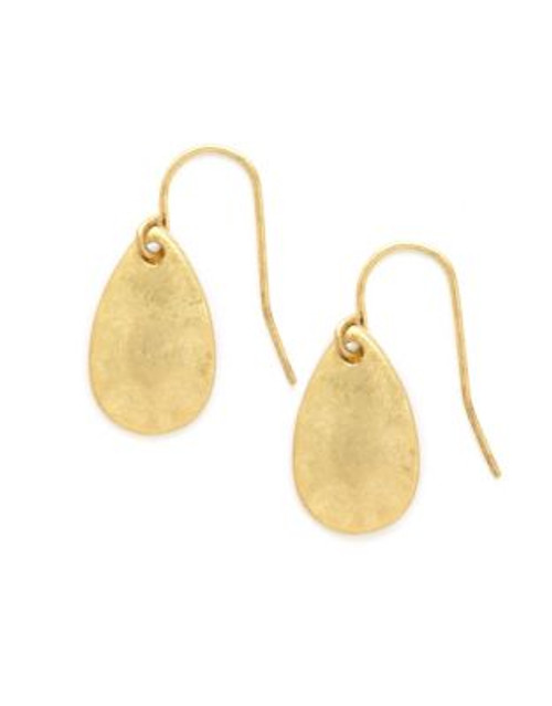 Lauren Ralph Lauren Matte Gold Teardrop Earring - GOLD