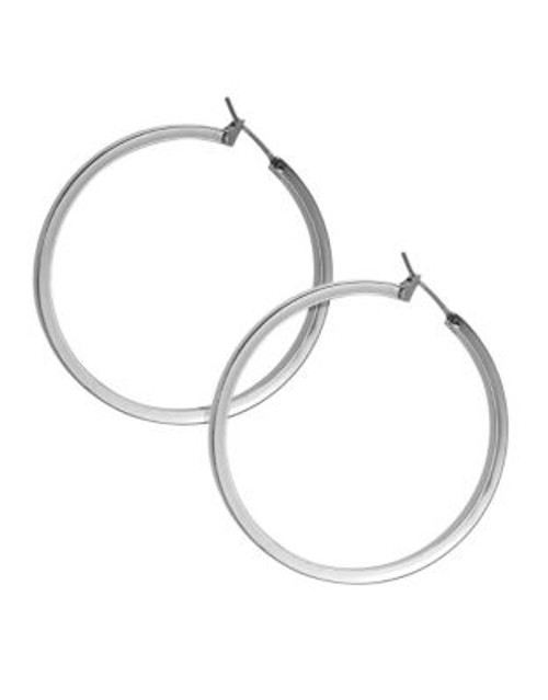 Guess Hoop Earrings - SILVER