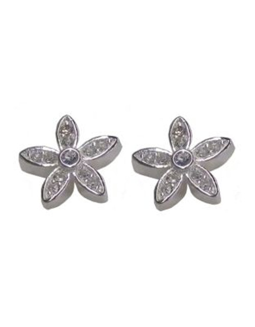 Nine West Flower Stud Earring - SILVER