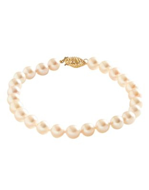 Fine Jewellery 14K Yellow Gold Akoya Pearl Bracelet - PEARL