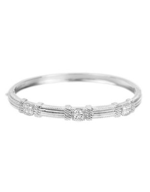 Judith Ripka La Petite White Sapphire bangle - SAPPHIRE